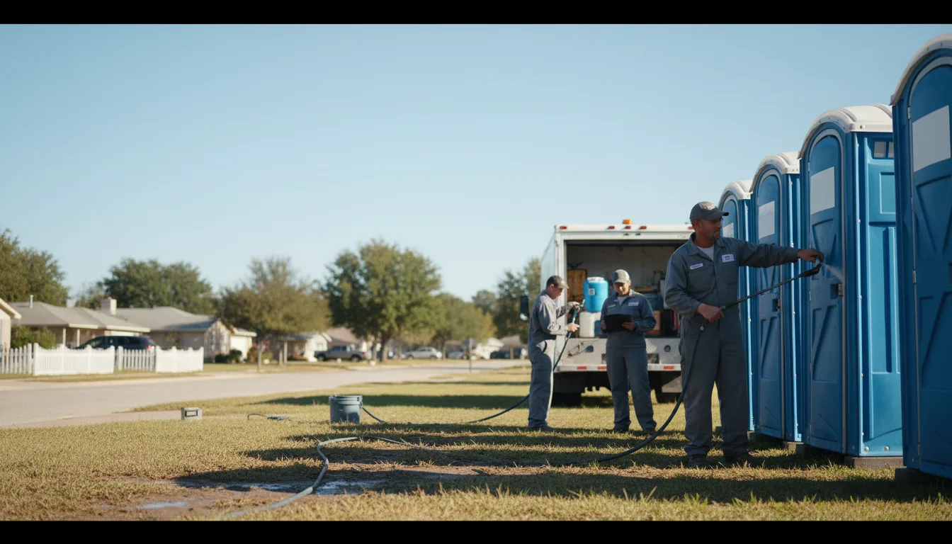 Long-Term Portable Toilet Rental in Van Lear, KY near me